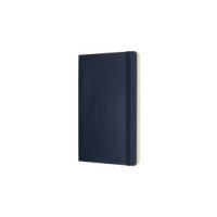 Produktbild för Moleskine Classic Notebook Large, linjeret, soft cover Sapph...