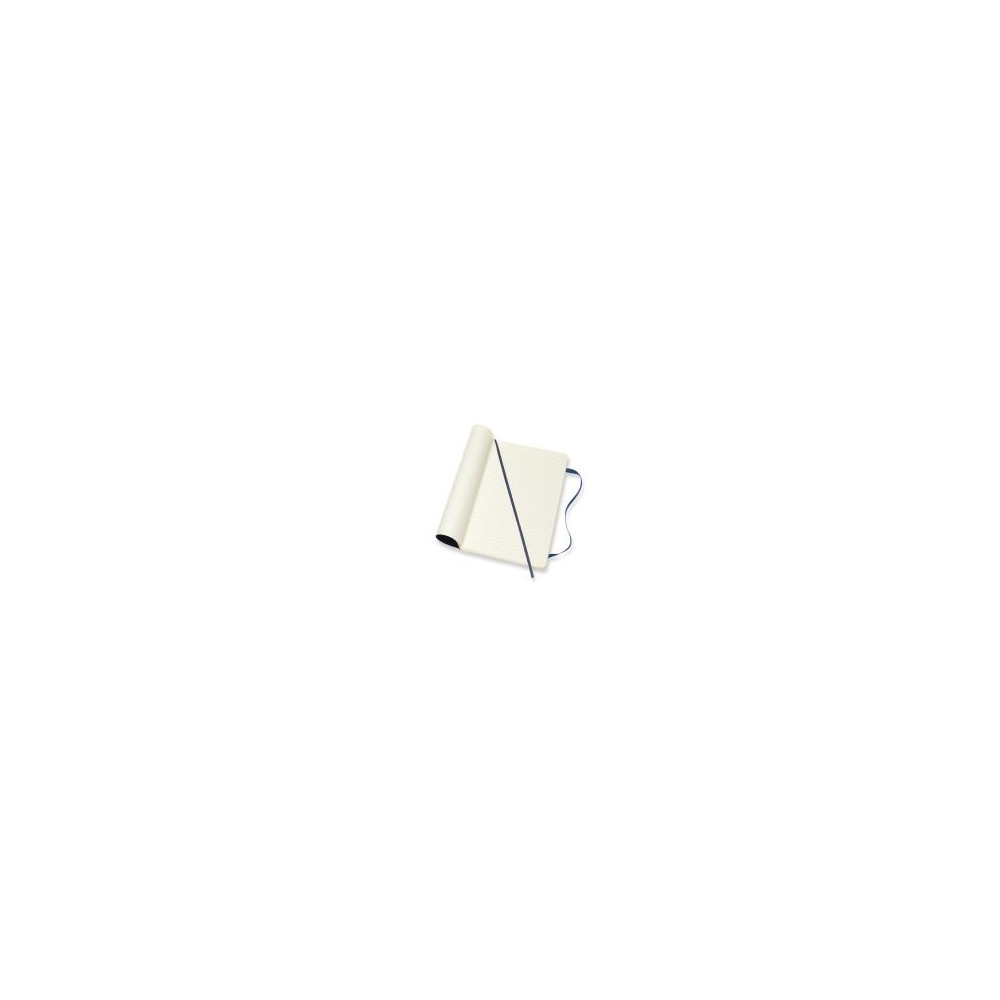 Produktbild för Moleskine Classic Notebook Large, linjeret, soft cover Sapph...