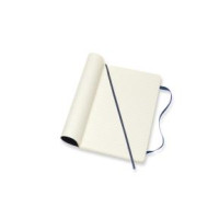 Produktbild för Moleskine Classic Notebook Large, linjeret, soft cover Sapph...