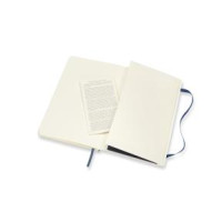 Produktbild för Moleskine Classic Notebook Large, linjeret, soft cover Sapph...