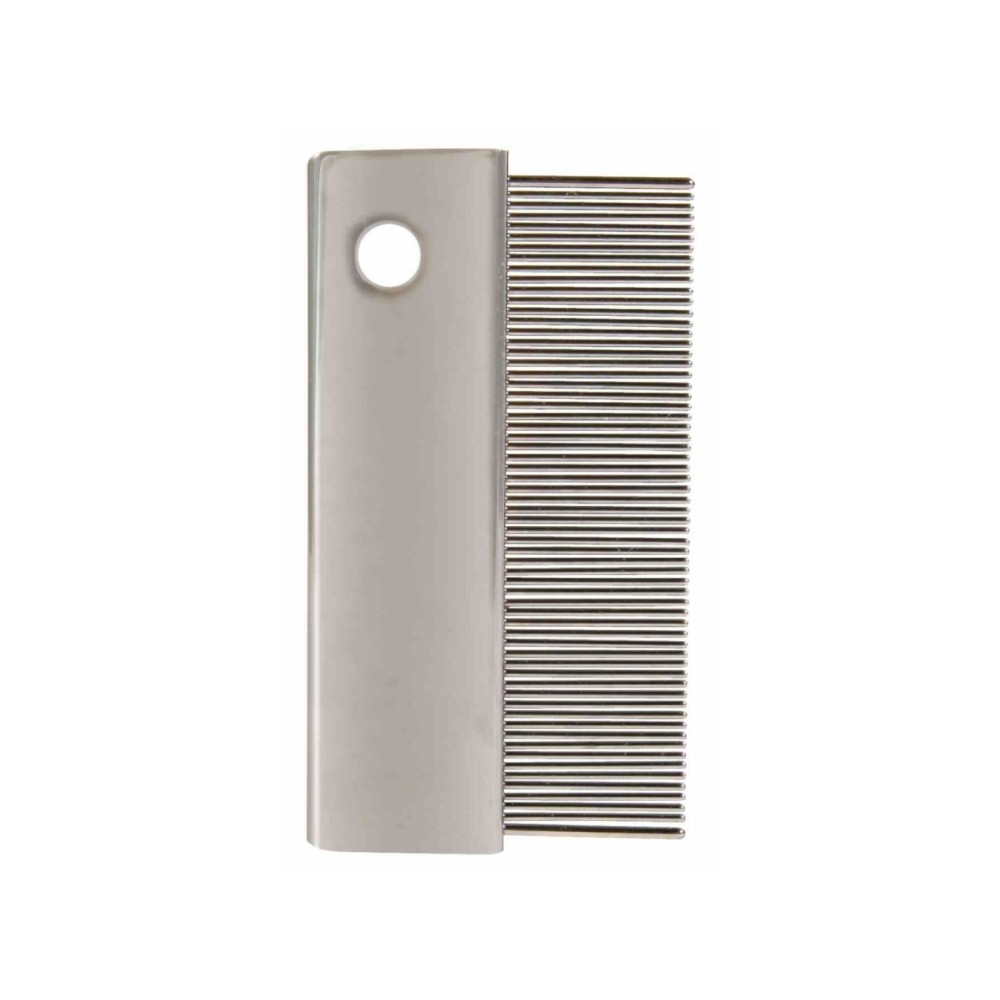 Produktbild för TRIXIE 4011905024011, Hund, Kam, Silver, Metall, 60 mm, 1 st...
