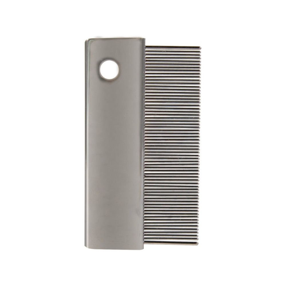 Produktbild för TRIXIE 4011905024011, Hund, Kam, Silver, Metall, 60 mm, 1 st...