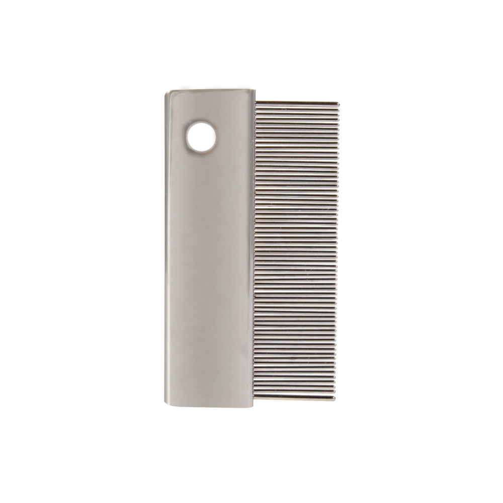 Produktbild för TRIXIE 4011905024011, Hund, Kam, Silver, Metall, 60 mm, 1 st...