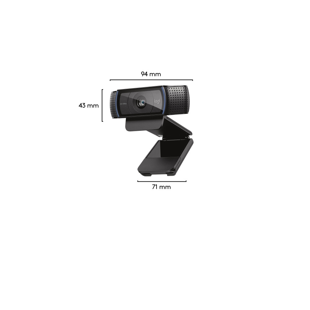 Produktbild för Logitech HD Pro Webcam C920 - webbkamera