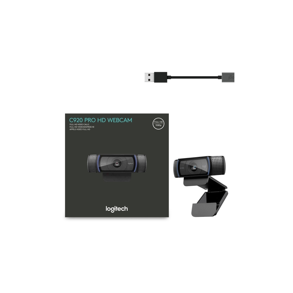 Produktbild för Logitech HD Pro Webcam C920 - webbkamera