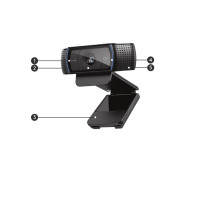 Produktbild för Logitech HD Pro Webcam C920 - webbkamera