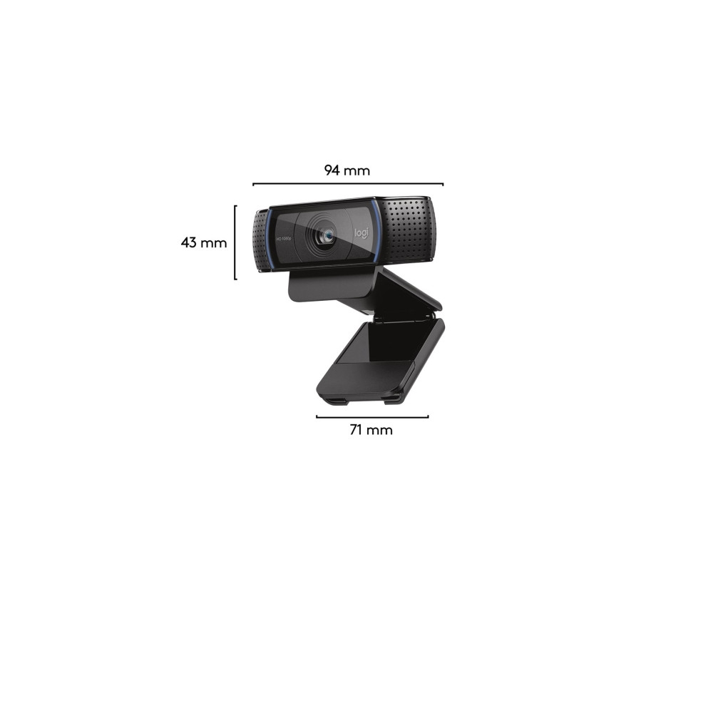 Produktbild för Logitech HD Pro Webcam C920 - webbkamera