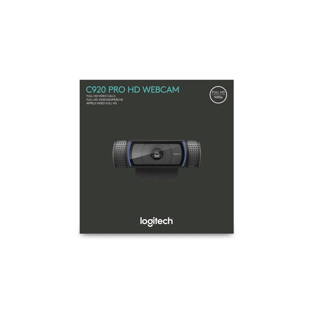 Produktbild för Logitech HD Pro Webcam C920 - webbkamera