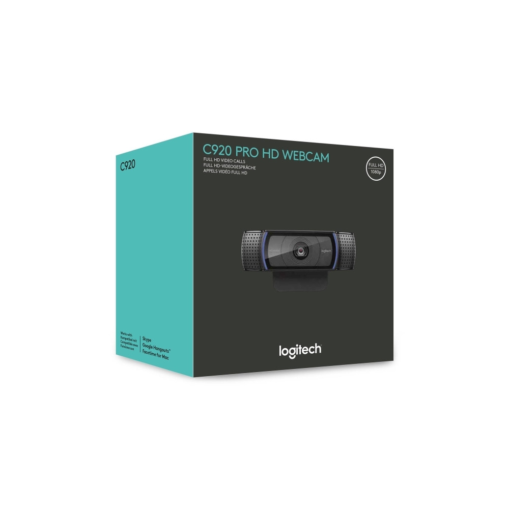 Produktbild för Logitech HD Pro Webcam C920 - webbkamera