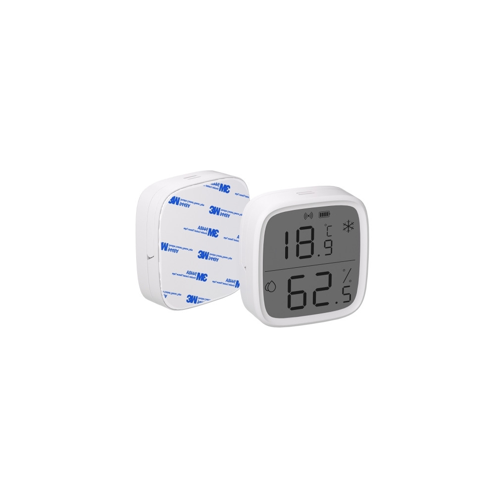 Produktbild för Sonoff ZigBee, inomhus, Temperatur- och fuktighetssensor, Fr...