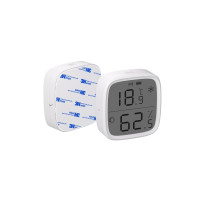 Produktbild för Sonoff ZigBee, inomhus, Temperatur- och fuktighetssensor, Fr...
