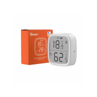 Produktbild för Sonoff ZigBee, inomhus, Temperatur- och fuktighetssensor, Fr...