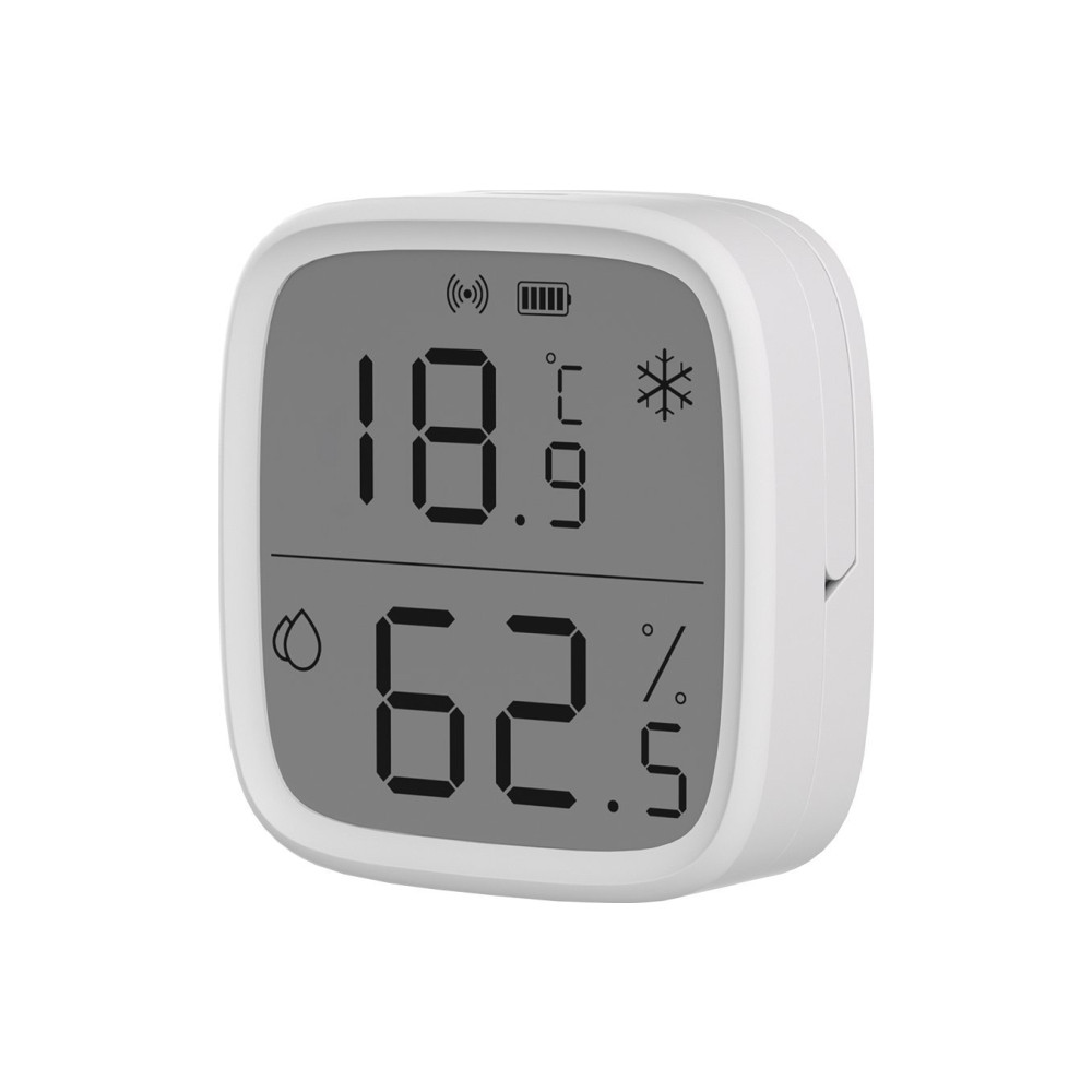 Produktbild för Sonoff ZigBee, inomhus, Temperatur- och fuktighetssensor, Fr...