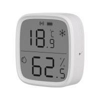 Produktbild för Sonoff ZigBee, inomhus, Temperatur- och fuktighetssensor, Fr...