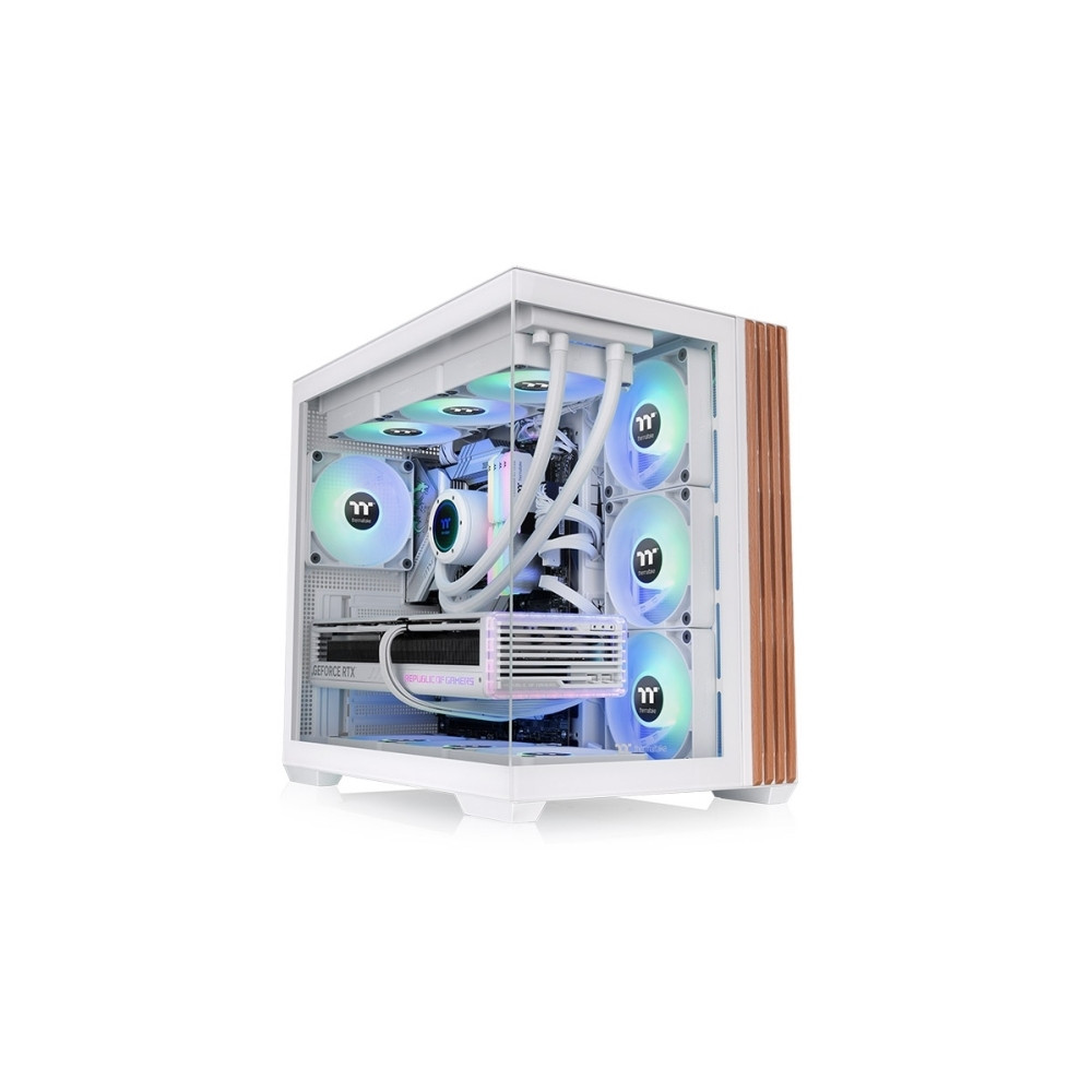 Produktbild för Thermaltake View 380 WS ARGB Snow - mid tower - ATX