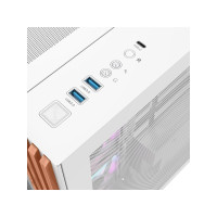 Produktbild för Thermaltake View 380 WS ARGB Snow - mid tower - ATX