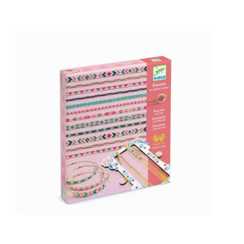 Djeco DJECO DJ09838, Children''s jewellery bracelet making kit, 9...