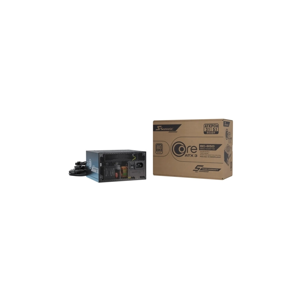 Produktbild för Seasonic CORE BC-850 ATX 3.1, 850 W, 100