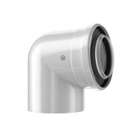 Produktbild för Bosch DN110 avlopps-/römböj 87g – DN110/160 balanserad avlop...