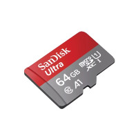 Produktbild för SanDisk Ultra - flash-minneskort - 64 GB - mikroSDXC UHS-I