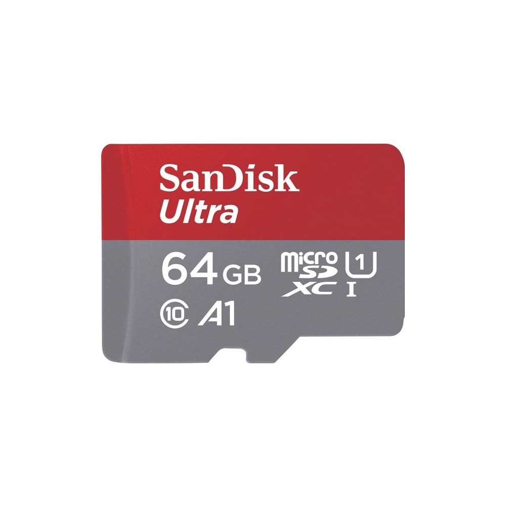Produktbild för SanDisk Ultra - flash-minneskort - 64 GB - mikroSDXC UHS-I