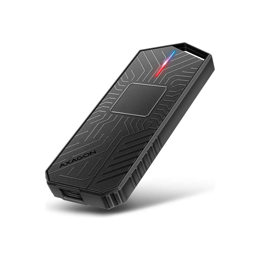 Produktbild för AXAGON - förvaringslåda - M.2 NVMe Card / PCIe (NVMe) - USB-C 3.2 (Gen 2)