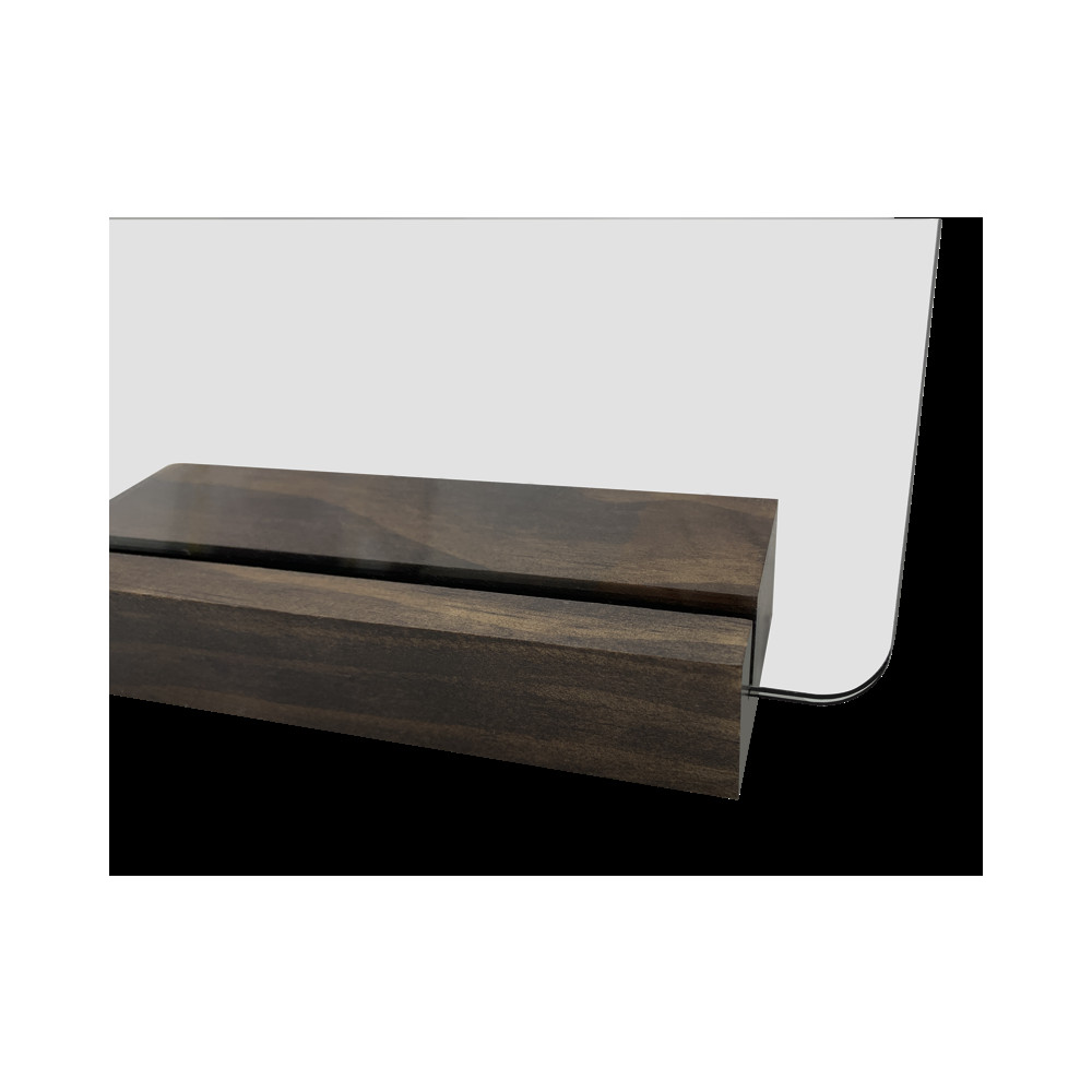 Produktbild för Focus Photo Block Walnut Acrylic 10x15