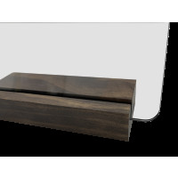 Produktbild för Focus Photo Block Walnut Acrylic 10x15