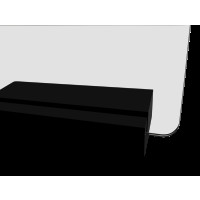 Produktbild för Focus Photo Block Black Acrylic 10x15