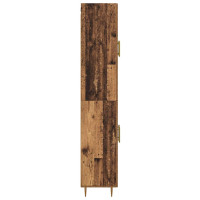 Produktbild för Skåp Gammalt trä 69,5 x 34 x 180 cm Konstruerat trä