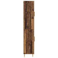 Produktbild för Skåp Gammalt trä 69,5 x 34 x 180 cm Konstruerat trä