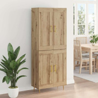Produktbild för Skåp Artisan Ek 69,5 x 34 x 180 cm Konstruerat trä