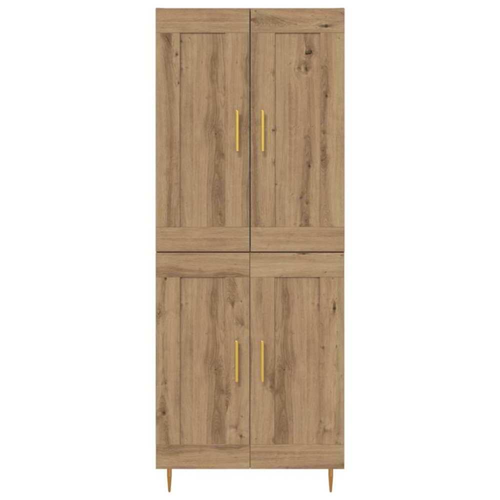 Produktbild för Skåp Artisan Ek 69,5 x 34 x 180 cm Konstruerat trä