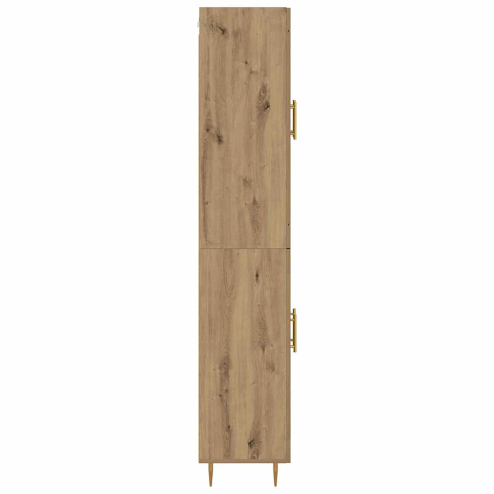 Produktbild för Skåp Artisan Ek 69,5 x 34 x 180 cm Konstruerat trä