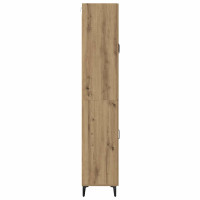 Produktbild för Skåp Väggmonterad Artisan Ek 69,5 x 34 x 180 cm Konstruerat trä