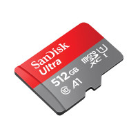 Produktbild för SanDisk Ultra - flash-minneskort - 512 GB - mikroSDXC UHS-I