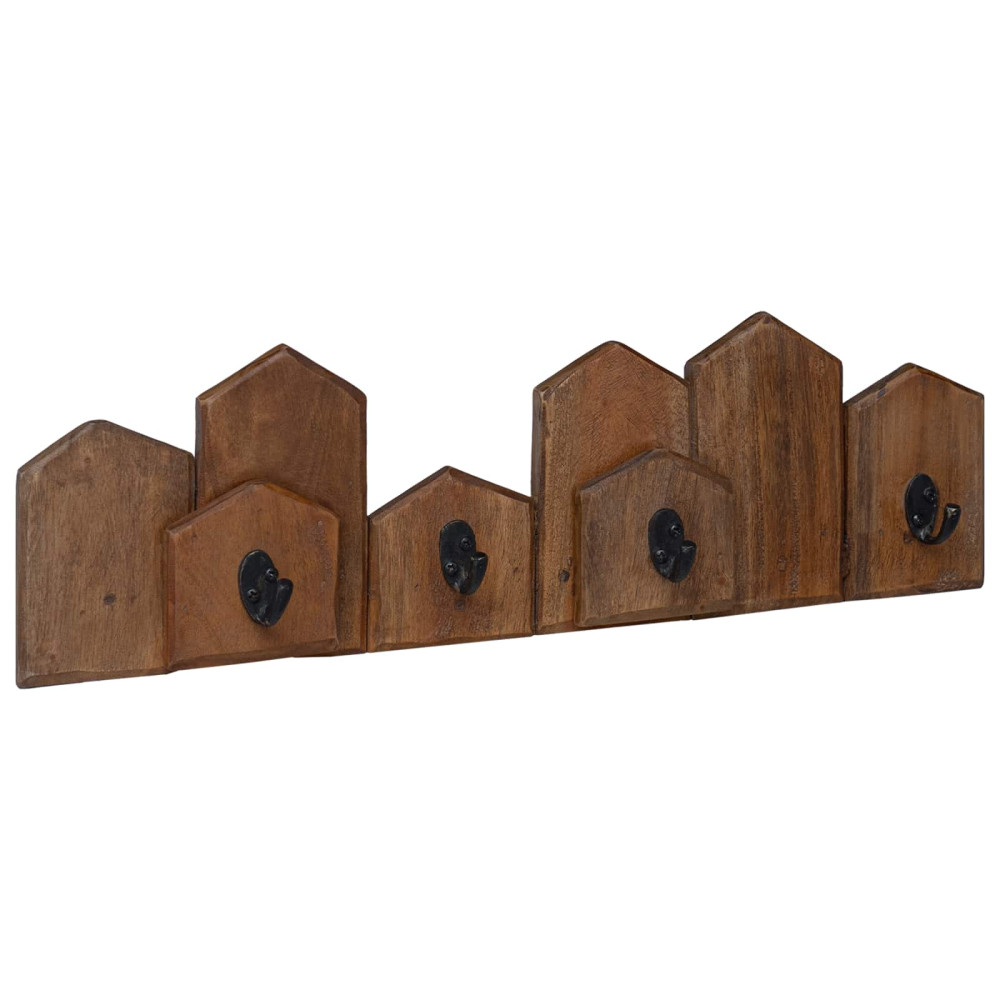 Produktbild för Hanger Brun 48 x 8 x 15 cm Massivt mahognyträ