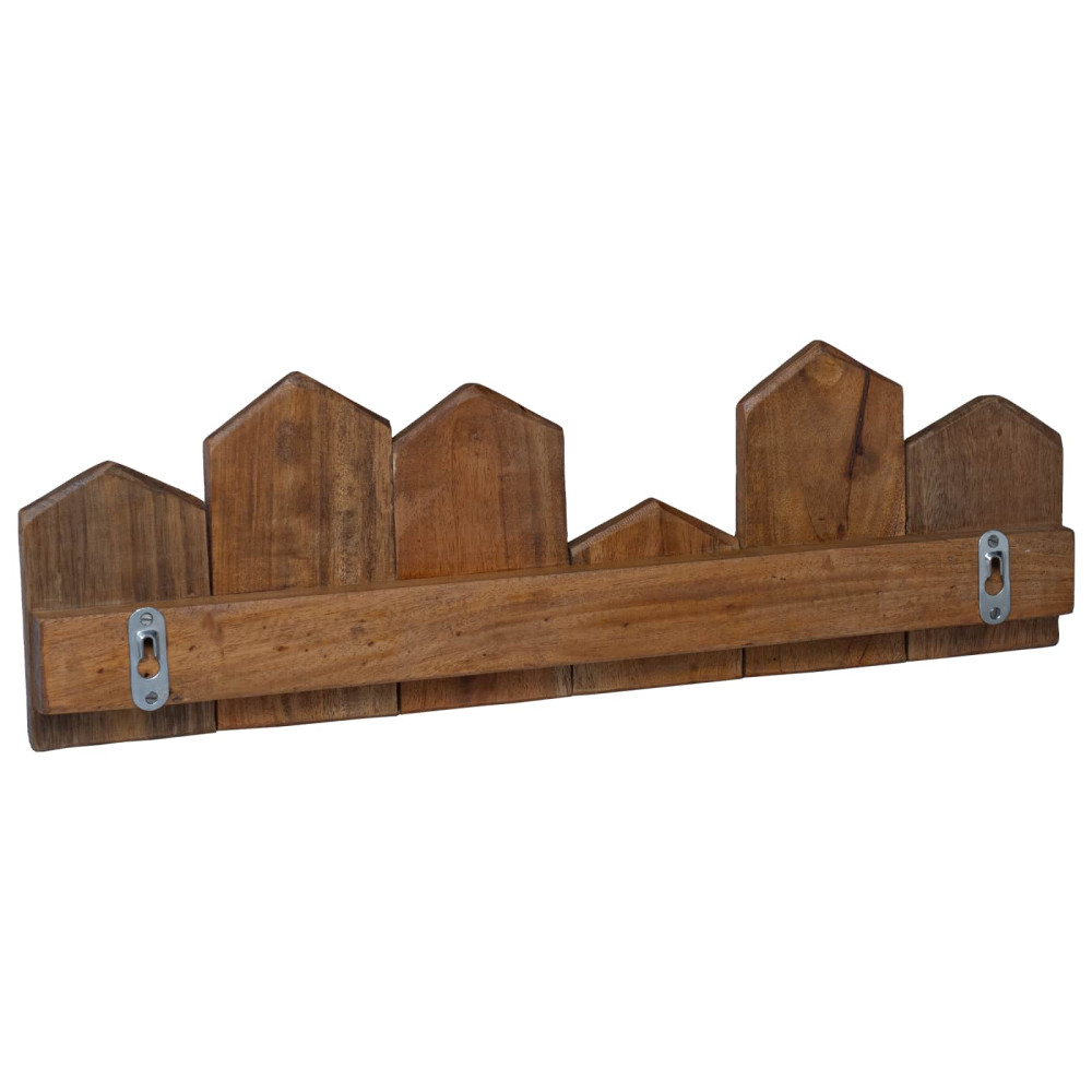 Produktbild för Hanger Brun 48 x 8 x 15 cm Massivt mahognyträ