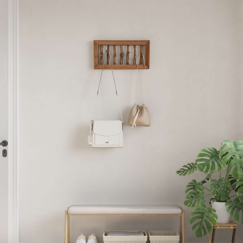 Produktbild för Kappa Krok Naturfärg 50 x 10 x 25 cm Massivt mahognyträ