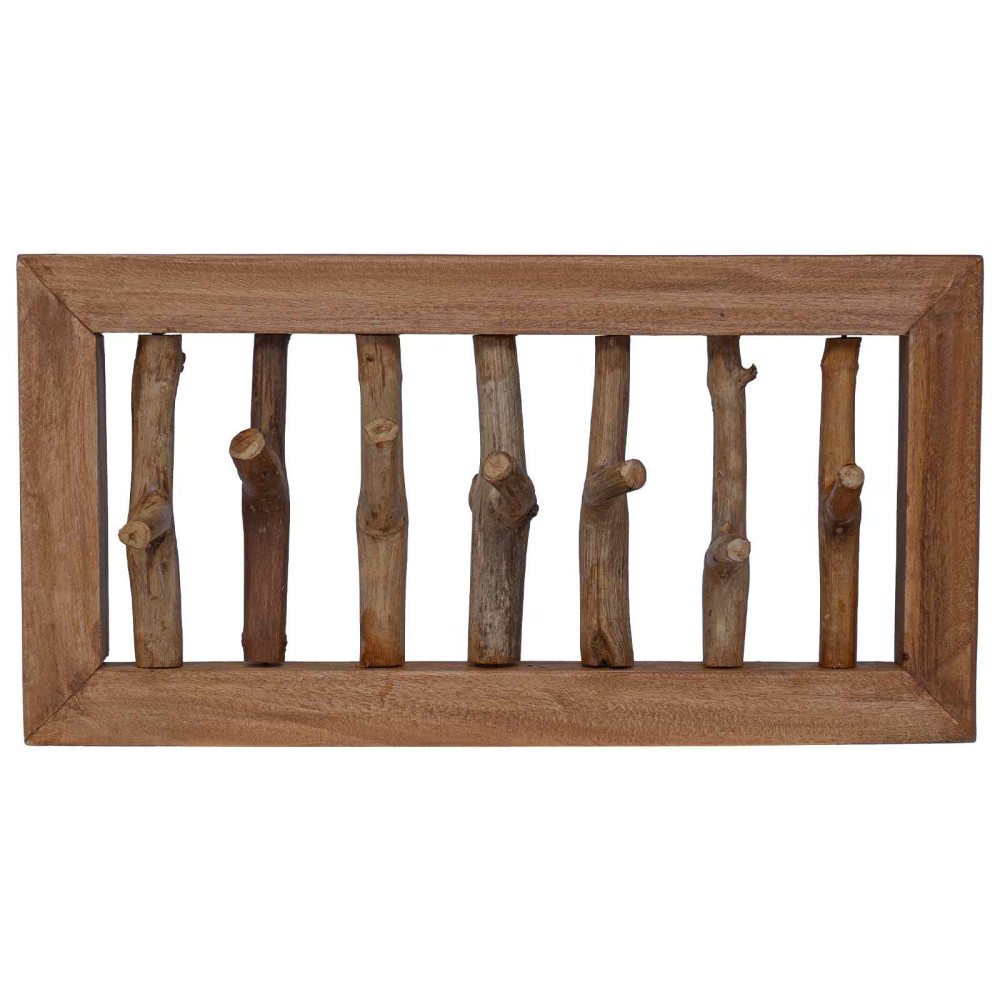 Produktbild för Kappa Krok Naturfärg 50 x 10 x 25 cm Massivt mahognyträ