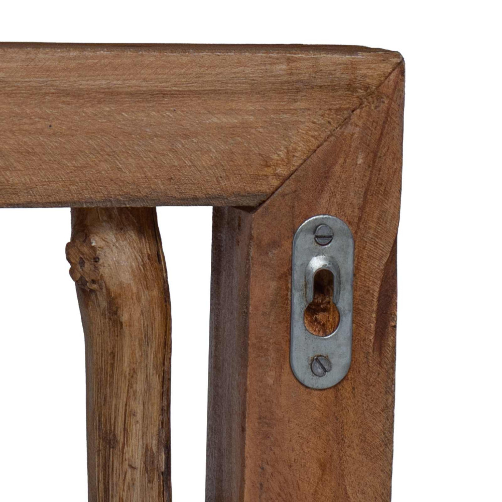 Produktbild för Kappa Krok Naturfärg 50 x 10 x 25 cm Massivt mahognyträ