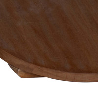 Produktbild för Blomkruka 3 st Naturlig 29 x 29 x 3,5 cm Mahognyträ