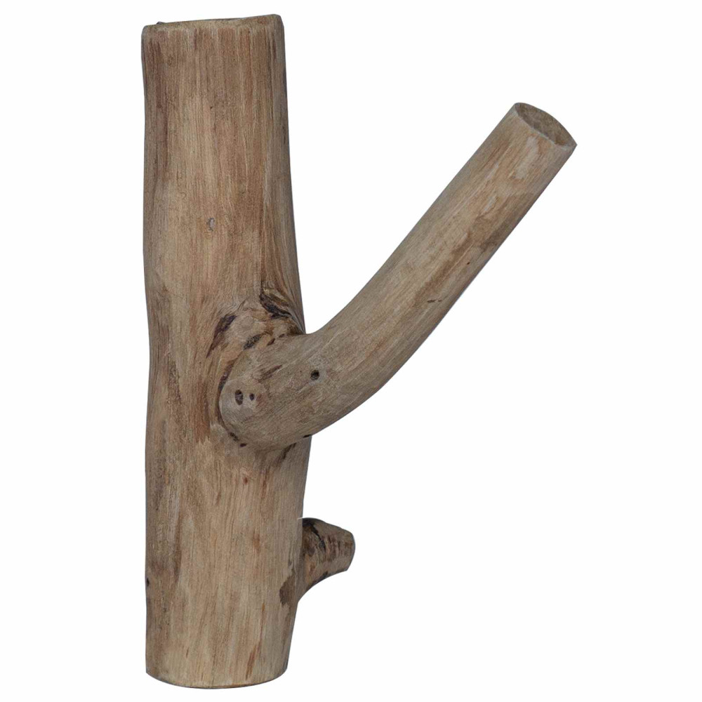 Produktbild för Krok Brun 4 x 4 x 14 cm Solid återvunnen trä