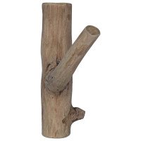 Produktbild för Krok Brun 4 x 4 x 14 cm Solid återvunnen trä
