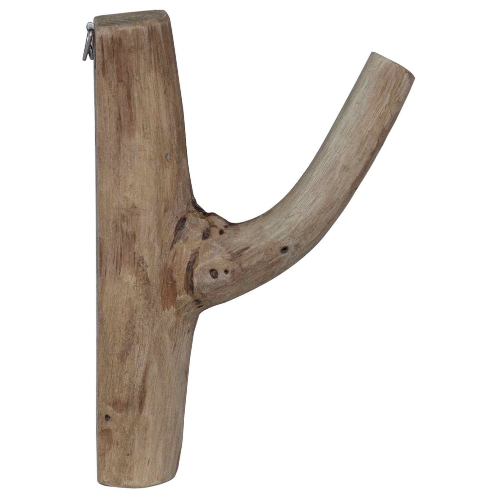 Produktbild för Krok Brun 4 x 4 x 14 cm Solid återvunnen trä