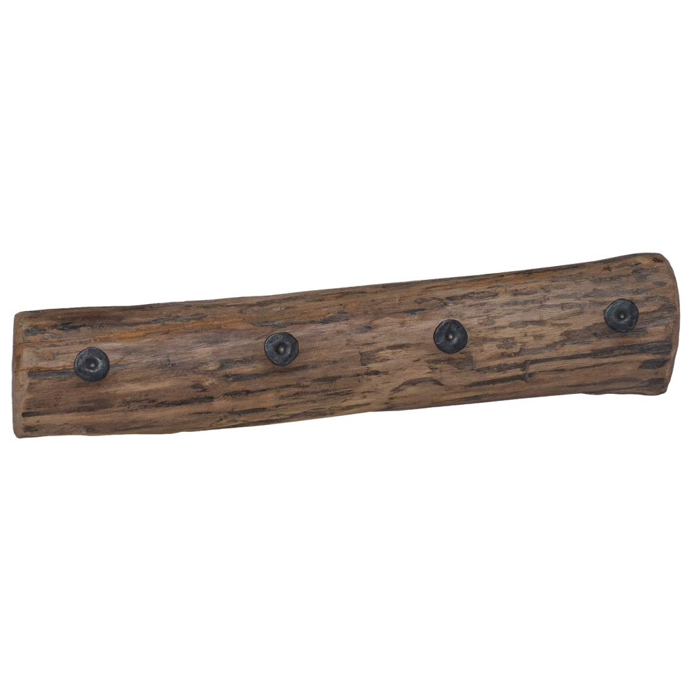 Produktbild för Hängare Brun 50 x 8 x 12 cm Solid återvunnen trä