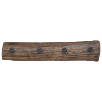 Produktbild för Hängare Brun 50 x 8 x 12 cm Solid återvunnen trä