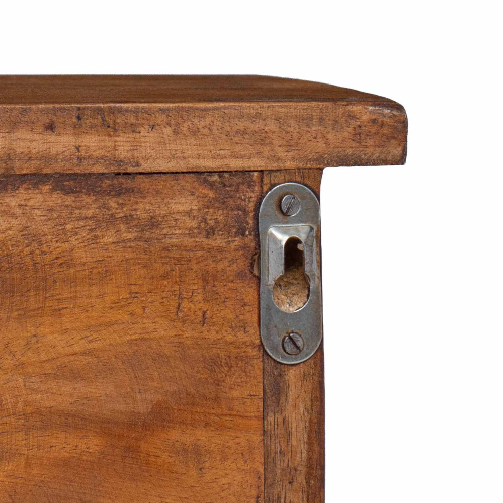 Produktbild för Hanger Brun 70 x 11 x 27 cm Massivt mahognyträ