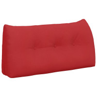 Produktbild för Ryggkudde Röd 100 x 24 x 50 cm tyg