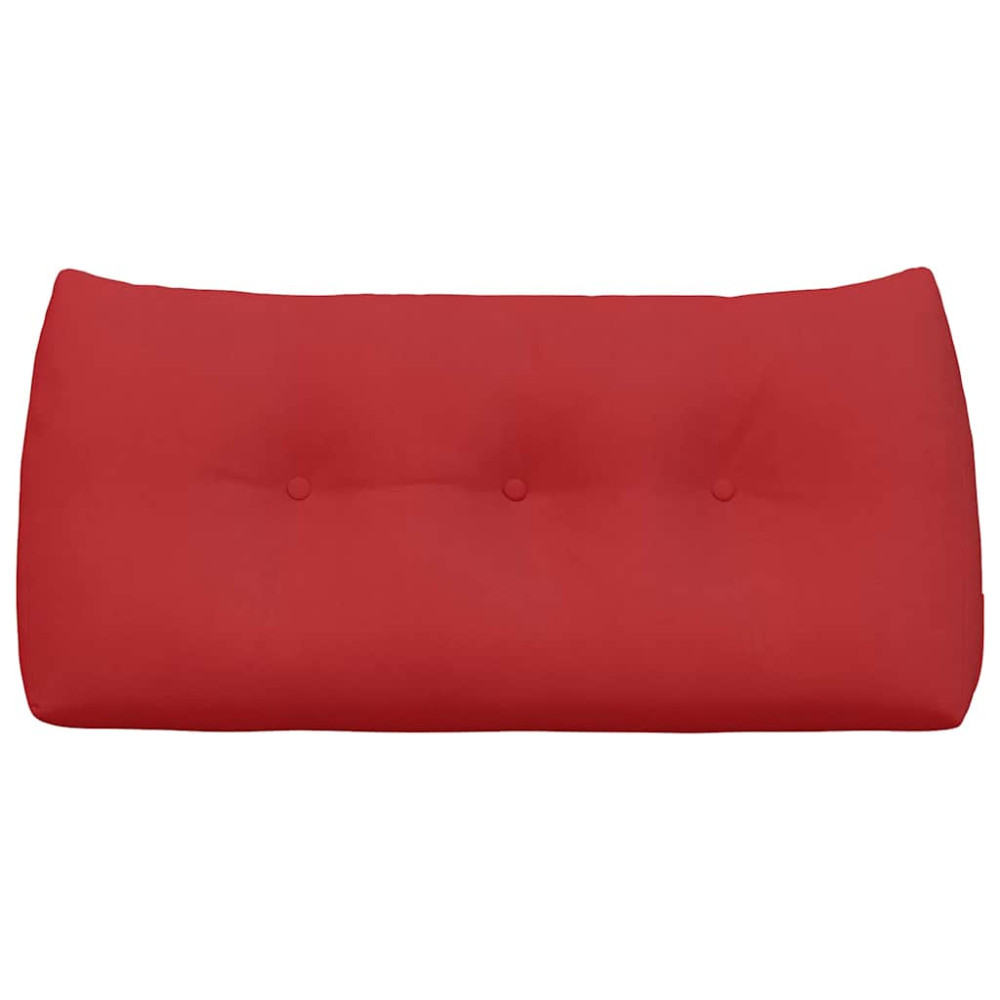Produktbild för Ryggkudde Röd 100 x 24 x 50 cm tyg